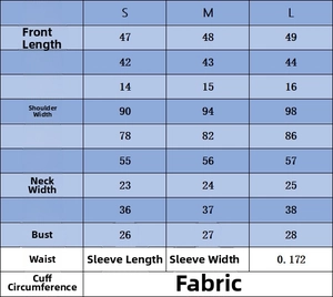 Detailed size chart for mercerized cotton jacquard mesh knit cardigan in khaki color