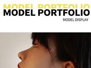 Close-up portrait of female model showcasing elegant style and fashion for jewelry display