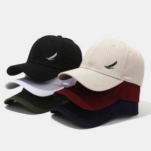 Retro-Baseballkappen mit Weizenähren-Stickerei in vielen Farben für Sport und Freizeit