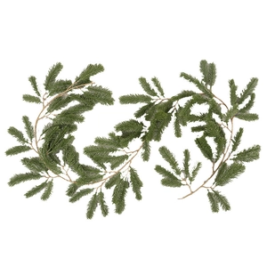 Artificial PE pine needle garland for festive Christmas home wall and door decoration