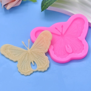 Butterfly shaped silicone mold for DIY baking and handmade cake fondant decoration