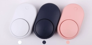 Mini USB handheld lash extension fan in white navy blue and pink color options