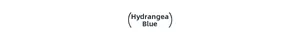Detailed close-up showing the Hydrangea Blue color option for stretch yoga pants