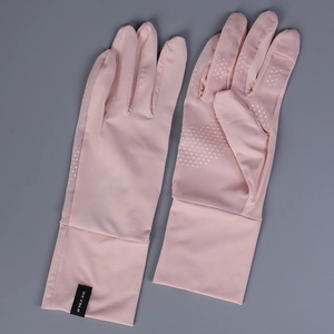 Gants Protection Solaire Femmes Satin Glacée Maille Respirant Antidérapant Écran Tactile Poignet Refroidissement Conduite Vélo Extérieur
