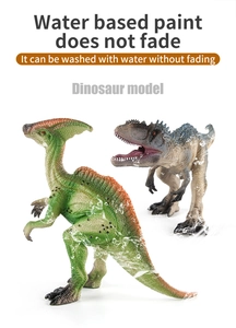 Juguetes de dinosaurios impermeables con textura de piel realista y pintura al agua