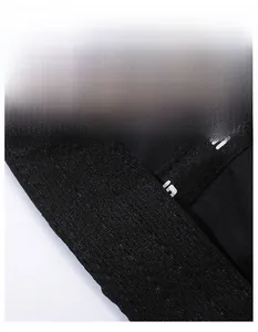 Detail of the widened sweatband on a breathable quick-dry sun hat for active use