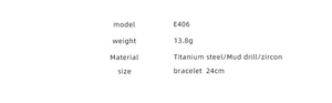 Detailed specifications of the starfish beaded bracelet showing material and dimensions