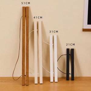 Handmade magnetic wooden poster frame hanger in various sizes and natural colors