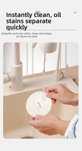 Washable silicone cup coaster showing easy-to-clean and oil-resistant surface under water