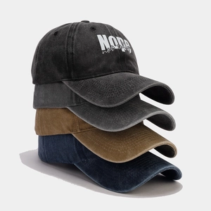 Vintage Washed Cotton Baseball Cap Nope Not Today Letter Print Casual Adjustable Sun Hat For Outdoor