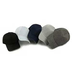 Fünferpack atmungsaktive Mesh-Baseballkappen für Damen und Herren in verschiedenen Farben