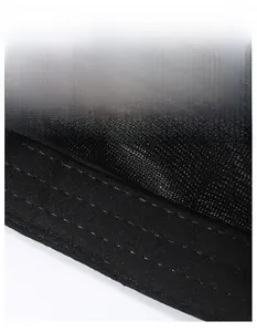Close-up of the breathable interior sweatband with reinforced multi-line stitching detail