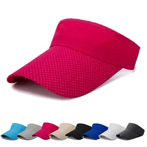 Cappello Visiera Parasole Maglia Traspirante Tesa Lunga Regolabile Asciugatura Rapida Per Tennis Golf Corsa All'aperto