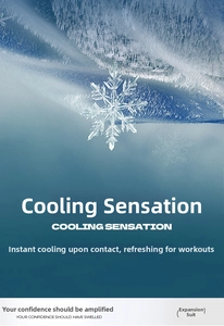 Close-up of moisture-wicking blue athletic fabric with instant cooling technology texture