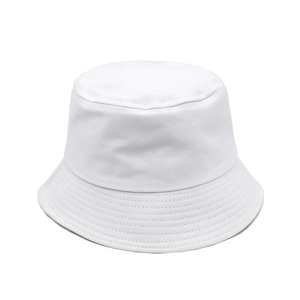 Bucket Hat Solid Color Cotton Canvas Sun Protection Outdoor Casual Lightweight Fisherman Cap For Women And Men