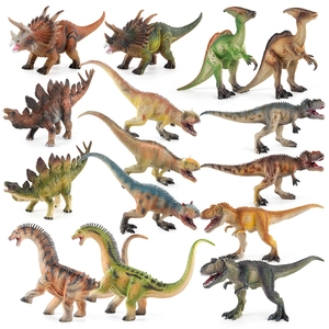 Juguetes Modelo De Dinosaurio Realistas Plástico Giganotosaurus Tyrannosaurus Rex Parasaurolophus Simulación Figuras De Animales