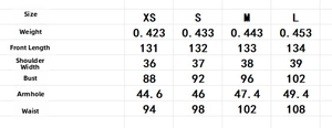 Detailed size chart for women sleeveless linen-like V-neck dress with measurements