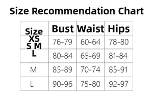 Detailed size chart for women's floral crop top and wide-leg pants two-piece set