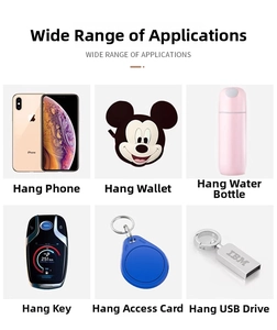 Boucles d'attache polyvalentes pour smartphones, portefeuilles, gourdes et porte-clés