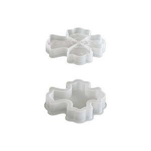 Easter cross resin silicone mold for DIY storage box and gypsum candle holder