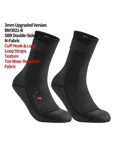3Mm Diving Socks Ouzo Non-Slip Wear-Resistant Beach Socks Thickened Warm Winter Swimming Adult Surfing Wading Snorkeling Socks