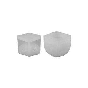 DIY silicone molds for resin storage box and embossed round candle cup featuring patterns