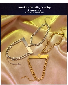 Close-up of gold and silver couple bracelets with heart puzzle pendants and cuban chains
