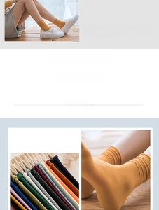 Detailed view of breathable ribbed velvet socks in various solid colors for women