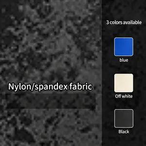 Body de yoga côtelé sans manches en nylon spandex avec texture de tissu évacuant l'humidité