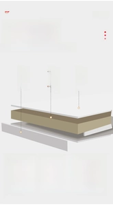 Three-layer material structure of portable jewelry box with velvet lining and water resistance