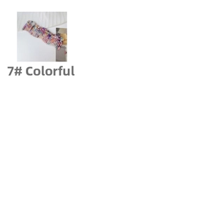 Detail view of wavy hair comb in #7 multicolor marble acetate with vibrant patterns
