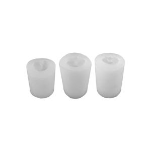 Tre stampi in silicone Buddha per candele fai-da-te e decorazioni in resina