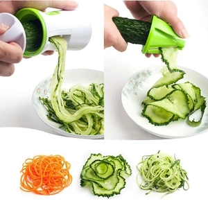 Coupe-légumes spiraliseur manuel pour tranches de concombre et carottes fines