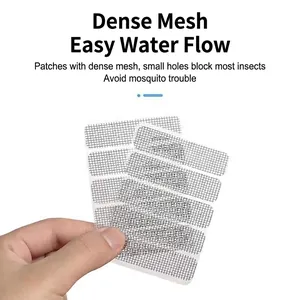 Adhesive window screen hole repair patch stickers for insects and dust protection