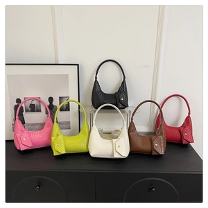 Hobo woven texture shoulder bags in six vibrant colors with matching coin purses