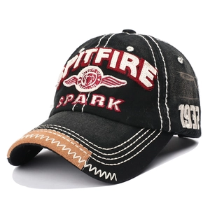 Casquette De Baseball En Coton Lavé Vintage Avec Broderie Réglable Rétro Chapeau De Protection Solaire Unisexe