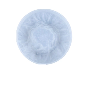 Mountain peaks texture silicone resin mold in light blue for DIY crystal epoxy crafts