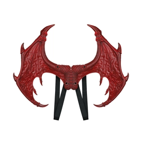 Draak Vleugels En Staart Kostuum Accessoires Zacht Latex Schuim Realistische Schubben Textuur Voor Kinderen Halloween Cosplay