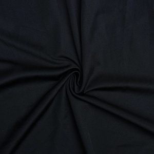 Close-up of black textured fabric detail for summer halter backless fishtail dress