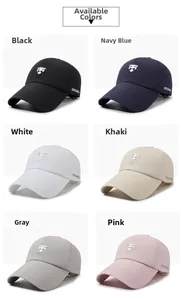 Detailed grid showing breathable side vents and DFSONGE embroidery on colorful baseball caps