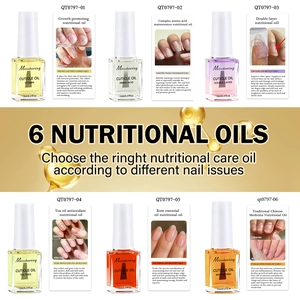 Misscheering 12ml nail nutrition oil set with vitamin and tea tree oil for nail care