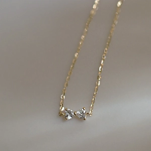 Minimalistisches S925 Silberarmband mit Herz-Zirkonia und edler 14k Goldbeschichtung