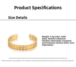 Detail of 14K gold plated stainless steel bracelet with etched world map discs