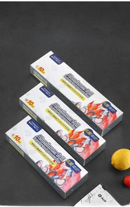 Three sizes of aluminum foil food storage bags for freezing and fresh-keeping