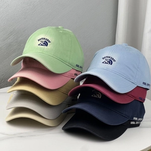 Détails des casquettes de baseball en coton avec broderies et multiples coloris au choix