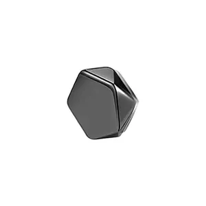 Minimalist Magnetic Ear Clips Titanium Steel Non Pierced Geometric Roman Numerals Jewelry For Men Women