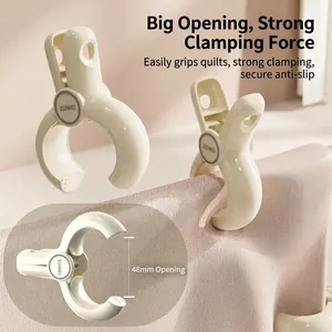 Grote antislip winddichte quiltclips met opening van 48mm voor het drogen van was