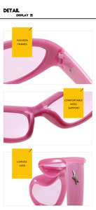 Pink heart sunglasses with glitter finish and silver star detail on the temples