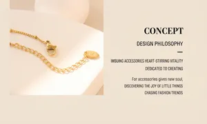 Close-up of gold chain extender with lobster clasp and K18 engraved tag for necklace