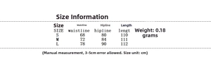 Detailed size chart for women's knit halter top and bodycon skirt set in centimeters